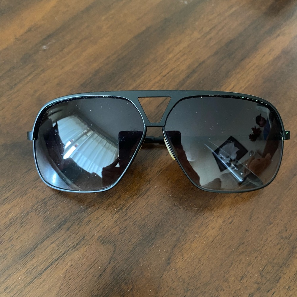DITA Black Aviator Sunglasses pusher beta t